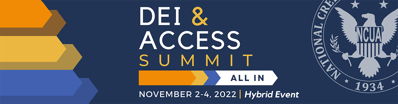 DEI & Access Summit, All In, November 2-4, 2022 Hybrid Event