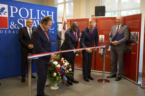 The Honorable Rodney E. Hood [3] - Polish and Slavic Federal Credit Union Ribbon Cutting Event